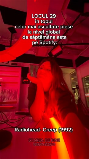 🏮STAREA DE BINE🏮: Radiohead cu “Creep”,The Police cu “Every Breath You Take” sau The Weeknd cu “Starboy” se întorc în topul celor mai ascultate piese la nivel global pe streaming. @alexandragavrila ți-l aduce în fiecare seară de vineri de la 19:00 la 22:00. În seara asta Daddy Yankee cu BZRP se aud în premieră la radio în Starea de Bine, c-au urcat direct pe locul 9 cu piesă nou-nouță! Dă drumul la radio s-o auzi! | Radio Europa FM