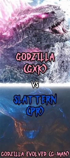 GODZILLA (GXK) VS SLATTERN (PR) | #pacificrim #godzillaxkongthenewempire
