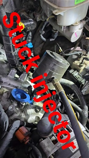 6.7 powerstroke stuck injector