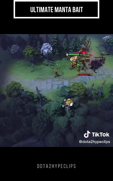 using manta for the ultimate bait #dota2 #dota2memes #dota2highlights