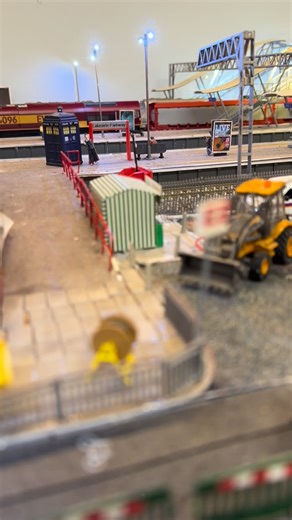 The new @officialhornby steam generator flying Scotsman pulling in to lakeside parkway with the polar express #modeltrains #modelrailway #fyp #modeltrain #polarexpress | Lakeside Parkway Model Railway