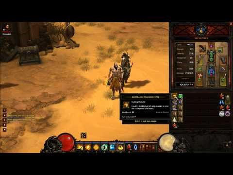 Diablo 3 farming recipes and crafting items