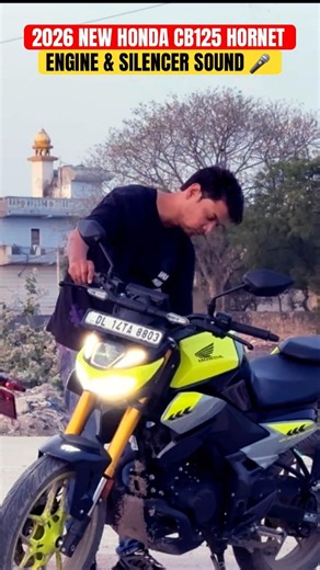 Honda CB125 Hornet Exhaust Modified ? 🚫 #cb125 #shorts #viral #trending #modified