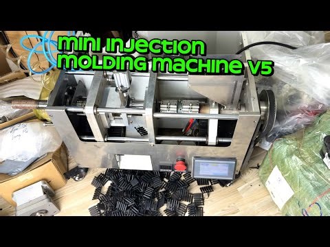 Mini Injection Molding Machine V5 Mini 50 use ABS