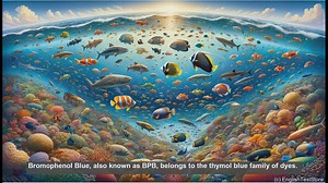 Bromophenol blue in biology