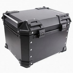 [Hot Item] 806 Customized Motorcycle Luggage Tail Box 65L/Alu/Aluminum Motorcycle Side Box Aluminum Tail Box Rear Case Motorbike Storage Luggage Cases