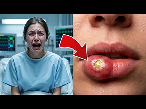 She Popped a Pimple on Her Lip—The ER Doctor Diagnosed a Severe, Spreading Abscess
