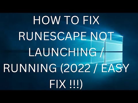 How to fix Runescape not launching / running
