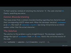 Understanding the charAt Method in Java: Why It’s Returning ASCII Values Instead of Characters
