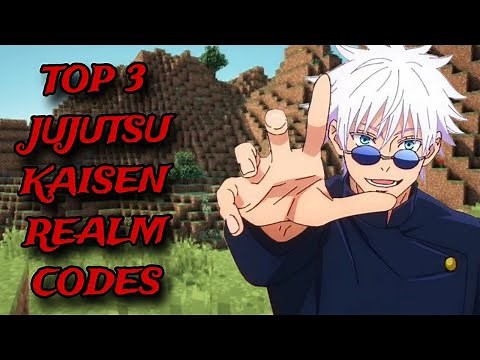 TOP 3 BEST RAICHU JUJUTSU KAISEN REALM CODES FOR MINECRAFT BEDROCK EDITION!