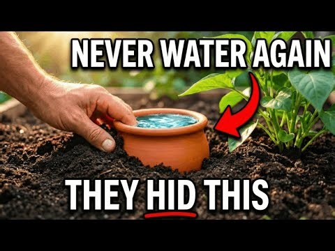 Burying This Pot Ends Watering Forever — The Ancient "Self-Watering" Secret