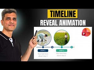 PowerPoint Timeline Animation Tutorial (2 Easy Reveal Effects)