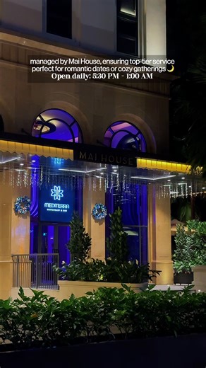 ✨ Những khoảnh khắc tinh tế tại Mediterra Restaurant & Bar . --- ✨ A gentle glimpse into the flavors of Mediterra Restaurant & Bar. --- 𝗠𝗲𝗱𝗶𝘁𝗲𝗿𝗿𝗮 𝗥𝗲𝘀𝘁𝗮𝘂𝗿𝗮𝗻𝘁 & 𝗕𝗮𝗿 📍157 Nam Ky Khoi Nghia, Xuan Hoa Ward, Ho Chi Minh City. ☎ 0941 010 022 📩 info@mediterrasaigon.com #MediterraSaigon #mediterraneanfood | Mai House Saigon Hotel