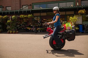 A Mono-wheel EV That’s Basically a Motorcycle Cut in Half - The Ryno