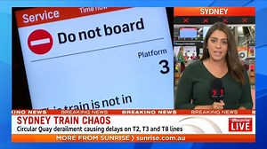 7K views · 42 reactions | Sydney commuters are again facing major delays on the train network following a derailment at Circular Quay. More Details: https://7news.link/38kVmDL #SydneyTrains #7NEWS | 7NEWS Sydney | Facebook