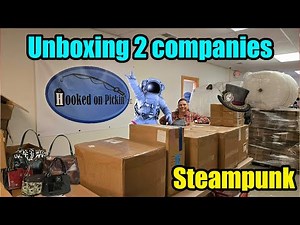 Unboxing this long line of Boxes from 2 different companies. Astronauts, Steampunk, and more!