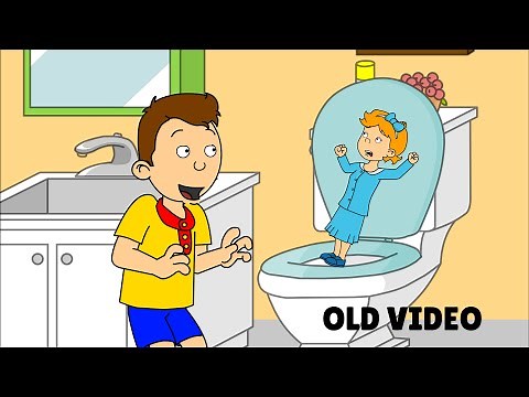 Caillou Flushes Rosie Down The Toilet/Grounded (REUPLOAD)