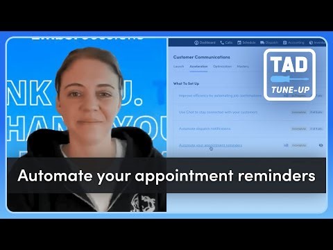 Reduce No-Shows with Automated Reminders | TAD Tune-Up Series
