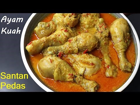 Spicy coconut milk chicken - delicious and incredibly tasty curry chicken, makes your family addi...