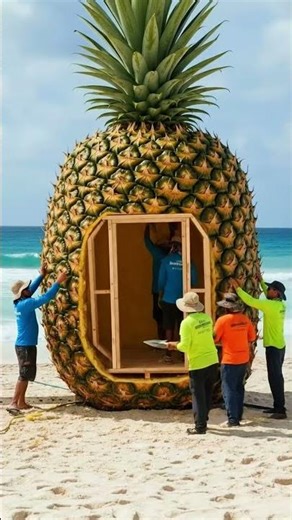 You won’t believe what’s inside this Pineapple in Beach
