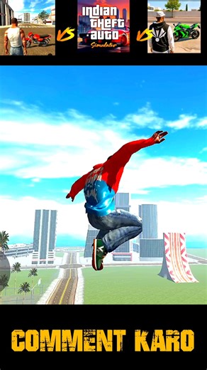 Franklin Jump Challenge 😱 | Indian Bike Driving 3D vs Indian Theft Auto vs Indian GT5 🚀