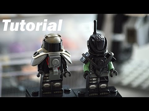 How to make custom armor for your LEGO Minifigures (Tutorial)