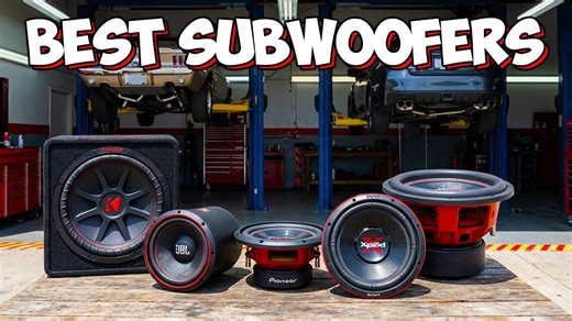 8 best subwoofers for cars that actually sound good in 2026