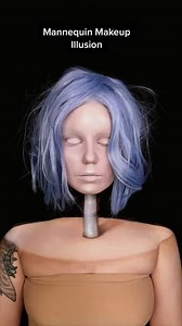 Unbelievable mannequin inspired makeup illusion tutorial