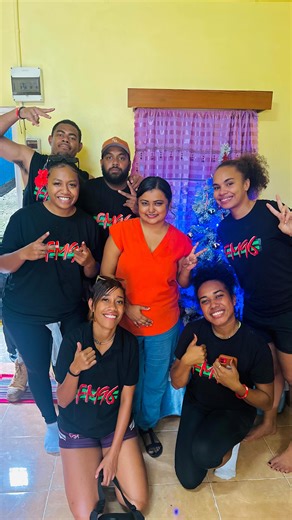 FM96 FIJI on Instagram: "Rups Big Bear and the FM96 Dustbusters spreading some holiday cheer and cleaning up for our winner Sharon🙃Just in time for Christmas! 🎁💪"