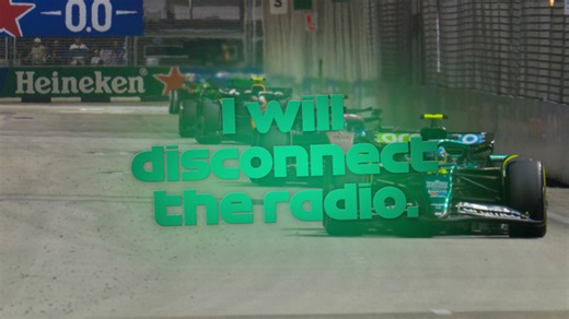 2025 Singapore Grand Prix: Alonso lets his frustration show on the radio after slow stop