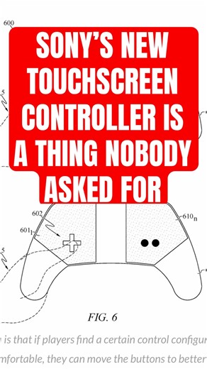 SONY PATENTS PLAYSTATION CONTROLLER WITH TOUCHSCREEN & CUSTOM BUTTON LAYOUT! #playstation #ps5
