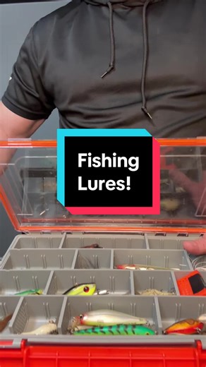 This tackle box keeps my fishing lures dry and rust free! #tacklebox #fishingbox #fishing #fishinglures #bassfishing