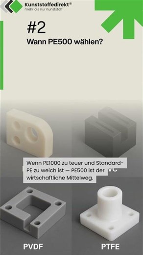 PE500: günstige Alternative zu PE1000 für Standardanwendungen