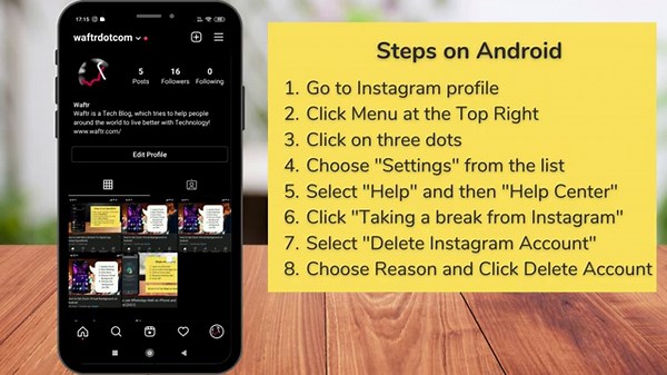 How to Delete Instagram account on iPhone and Android (2021)