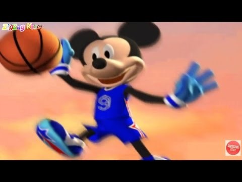 O Rato Mickey | Disney Sports Basketball | Part 1 | ZigZag