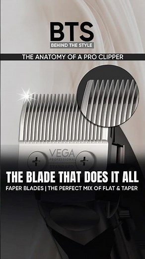How to Use Faper Blades for Clean Fades | Vega Professional Tutorial
