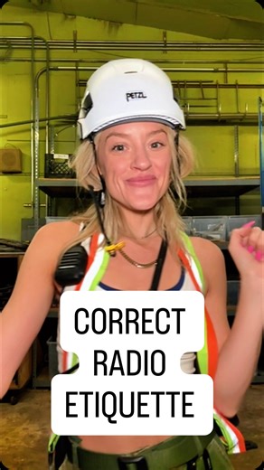 Alexandra McNamara on Instagram: "Stop saying yes or no on the radio — it can literally get someone hurt. 🚧 Use ten-codes and “affirmative/negative” instead. Clear comms = safe site. COMMENT “10 CODE” for a cheat sheet of 10 codes people actually use!"