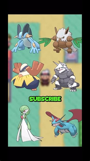 Here’s a good team for a Pokemon ruby, sapphire and emerald Playthrough