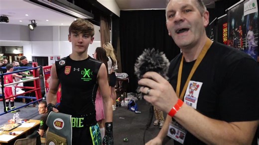 Interview with Champion Boxer Robbie Finnie on Title Defense