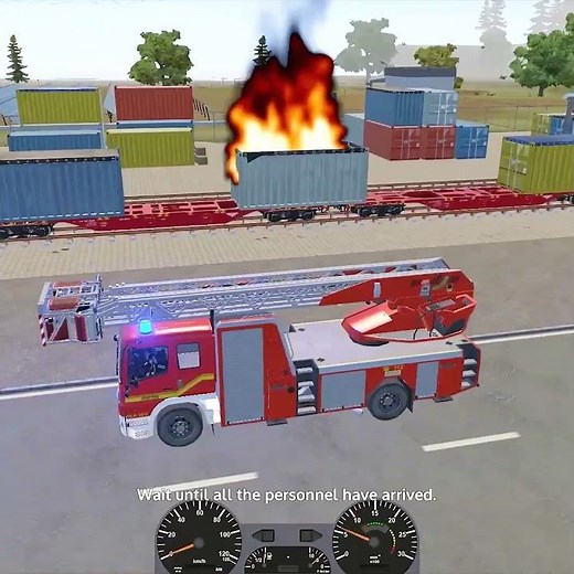 City Rescue Fire Truck Games - Fire Truck Driving Games 2023 | 60 Sec Gameplay Square