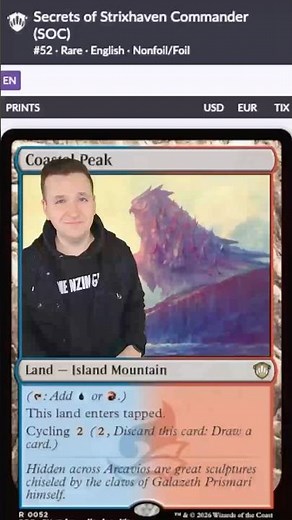 THE CYCLE LAND SET IS COMPLETE! Secrets of Strixhaven Commander (MTG SOC) | Magic: The Gathering