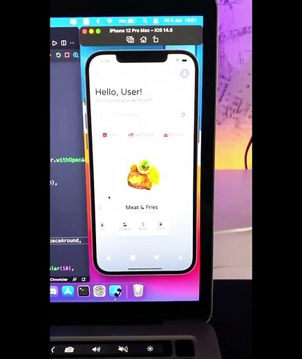 Day 23 | Flutter Food Delivery App – Clean UI & State Management