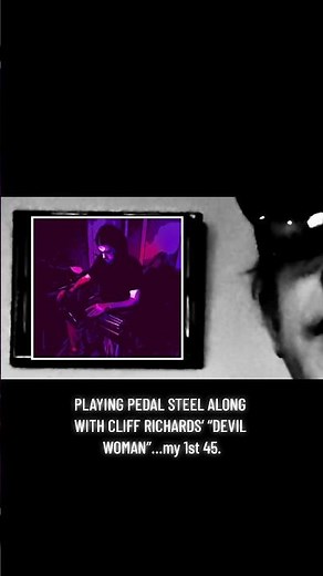 PLAYING PEDAL STEEL ALONG WITH CLIFF RICHARDS’ “DEVIL WOMAN” 1976