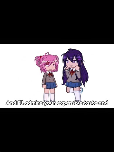 New perspective - DDLC animation meme - Natsuki and Yuri