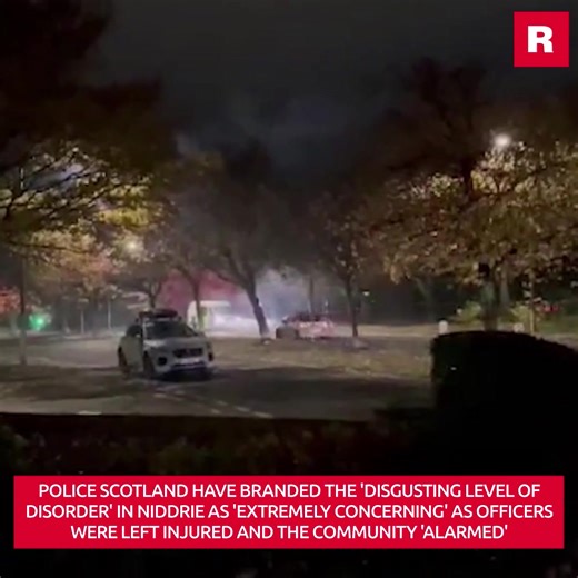 3.4K views · 38 reactions | Bonfire Night carnage as eight cops injured and fire crews attacked | Daily Record | Facebook