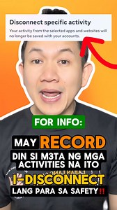 893K views · 10K reactions | May record din si M3TA ng mga activities na ito, i-disconnect lang para sa Safety‼️ #facebooktutorial #tutorial #micoyausa #micoytutorials | Micoy Micheal Ausa | Facebook
