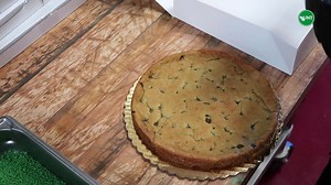 5.9K views · 77 reactions | Holiday season calls for all the sweet treats! Watch as Brady Hollar from UNT Dining Services’s Clark Bakery decorates a holiday cookie cake. Want one? Stop by the Corner Store in the UNT University Union. | University of North Texas | Facebook
