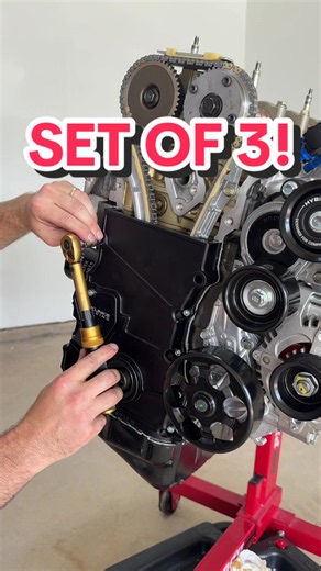 Torque Down Timing Cover: 105 in‑lb Torque Wrench Tip