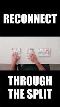 Now on Kickstarter: NocFree &- the wireless split keyboard. split to reconnect