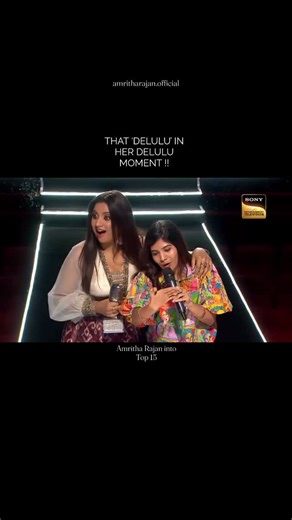 Amritha Rajan | Quoon | Live performer | Music mentor on Instagram: "Never imagined a surprise this cute and touching 🥹✨ The Platinum Mic moment Always grateful to #indianidol Sony tv , Fremantle and the incredible team ! #amritharajan #shreyaghoshal #badshah #vishaldadlani"